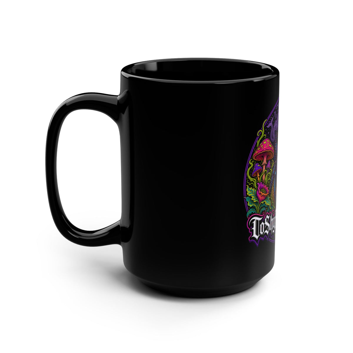 Black Mug, 15oz