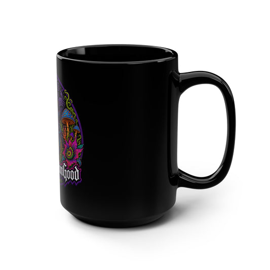 Black Mug, 15oz