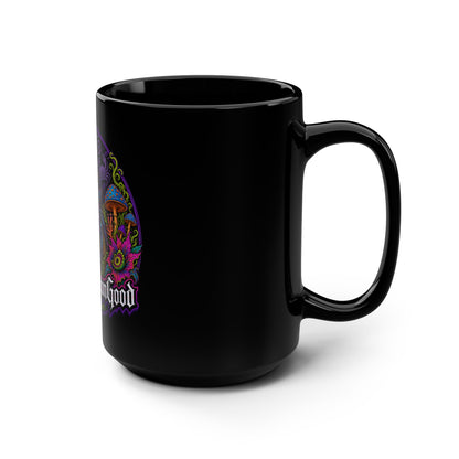 Black Mug, 15oz