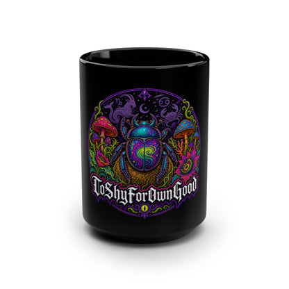 Black Mug, 15oz