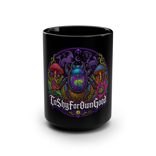 Black Mug, 15oz