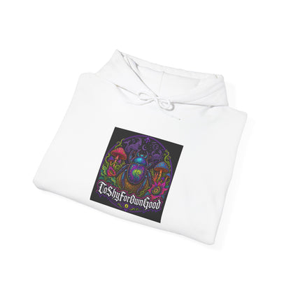 Hoodie — Psychedelic Mushroom Art "To Survive and Inspire"