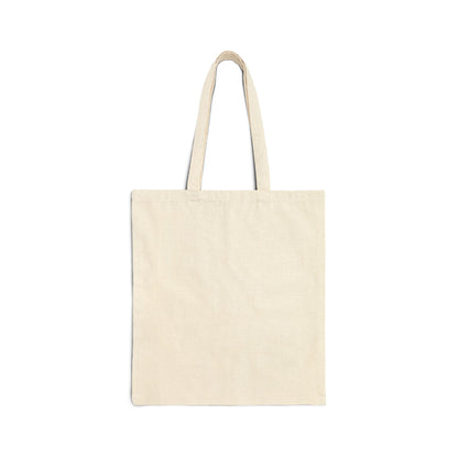 Spirited Skull Cotton Tote Bag — "Sparked by Spite" Graphic Eco Shopper