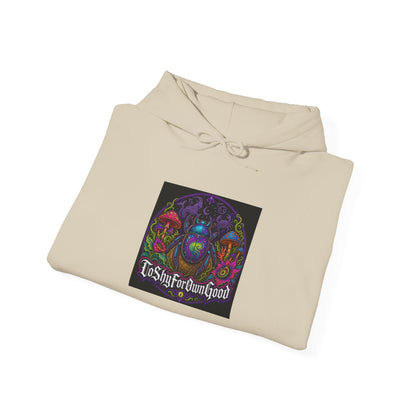 Hoodie — Psychedelic Mushroom Art "To Survive and Inspire"