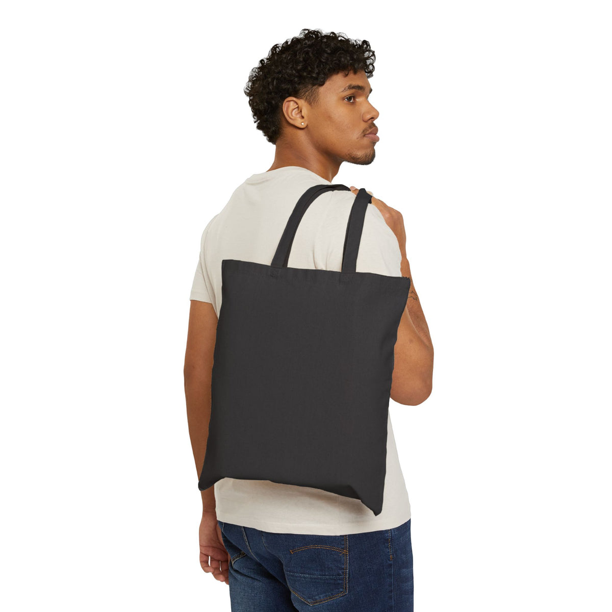 Gothic Mushroom Tote Bag — 'TShyforDarkGod' Canvas Shopper