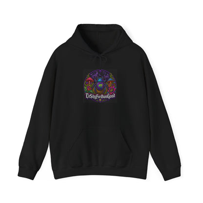 Hoodie — Psychedelic Mushroom Art "To Survive and Inspire"