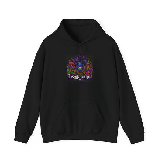 Hoodie — Psychedelic Mushroom Art "To Survive and Inspire"