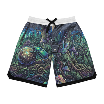 Basketball Rib Shorts (AOP)
