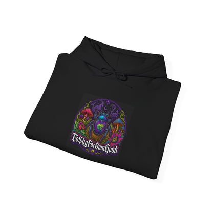 Hoodie — Psychedelic Mushroom Art "To Survive and Inspire"