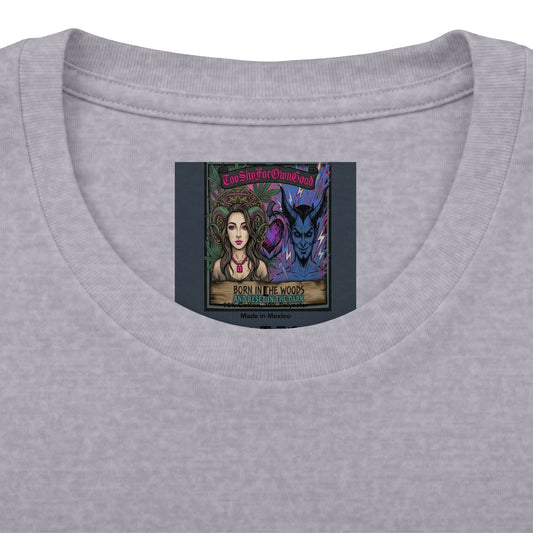T-Shirt — “I Was Born in the Dark” Cosmic Beetle Graphic Tee