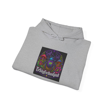 Hoodie — Psychedelic Mushroom Art "To Survive and Inspire"