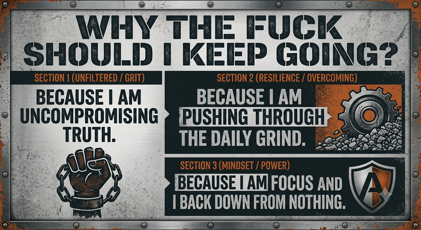 Unfiltered affirmations for self improvement
